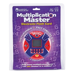 Multiplication Master Electronic Flash Card